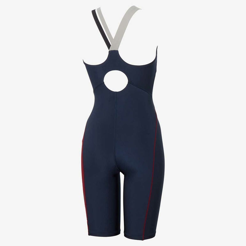 スピードSPEEDOスイムフィットネス水着オーバルカーヴィールースンニースキンOvalCurvyLoosenKneeskinSFW12510-NBレディース女性25S1春夏