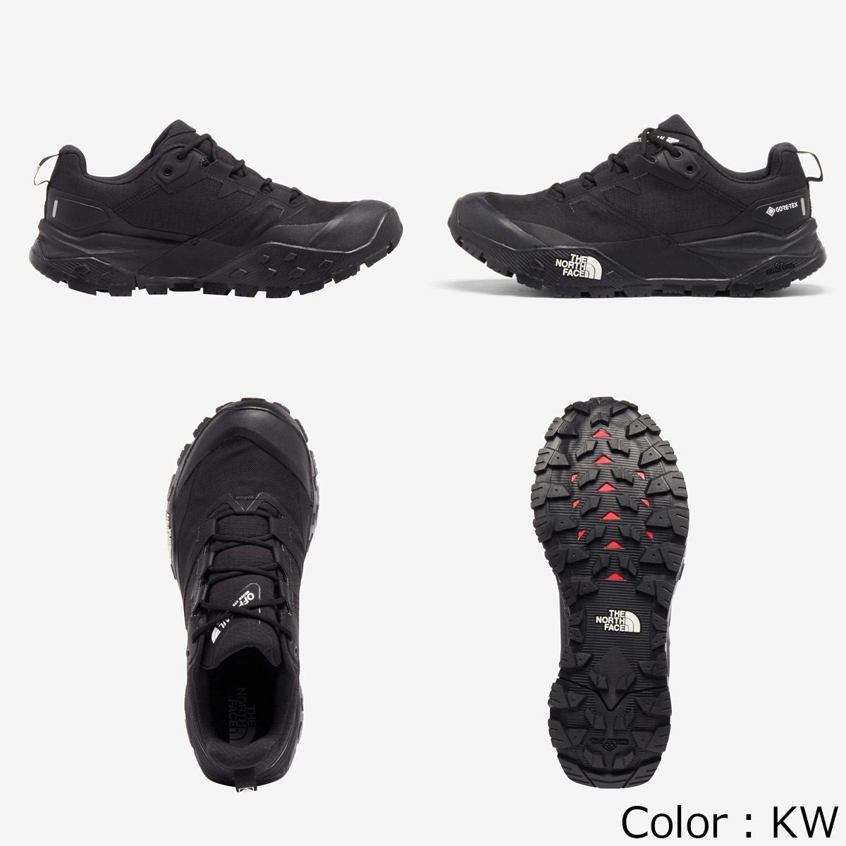 ザ・ノース・フェイスTHENORTHFACEアウトドアカジュアルトレッキングシューズ靴オフトレイルハイクゴアテックスOFFTRAILHIKEGORE-TEXNF02512-KWメンズ男性25SS春夏