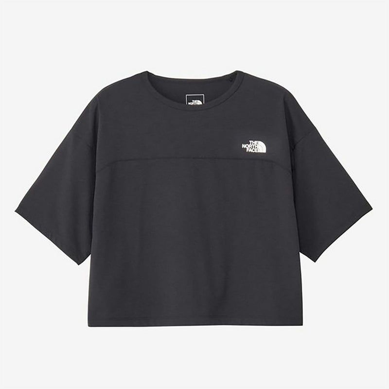 ザ・ノース・フェイスTHENORTHFACEランニングトレーニングウェア半袖TシャツショートスリーブイーエスワイドティーS/SESWIDETEENTW32597-Kレディース女性25FW秋冬