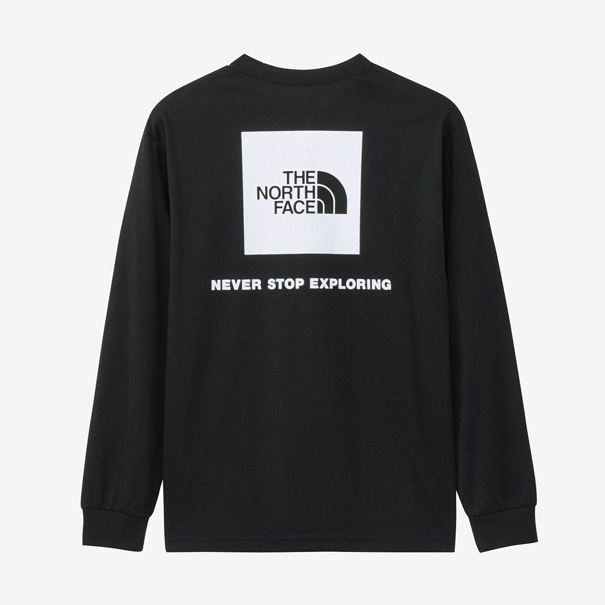 ザ・ノース・フェイスTHENORTHFACEアウトドアカジュアルウェア長袖TシャツロンTロングスリーブバックスクエアロゴティーL/SBACKSQUARELOGOTEENT32442-K2メンズ男性25SS春夏