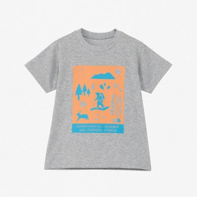 ザ・ノース・フェイスTHENORTHFACEアウトドアカジュアルウェア半袖TシャツトドラーショートスリーブシレトコティーTS/SSHIRETOKOTEENTT32534ST-Zジュニアキッズ子ども男の子女の子25SS春夏