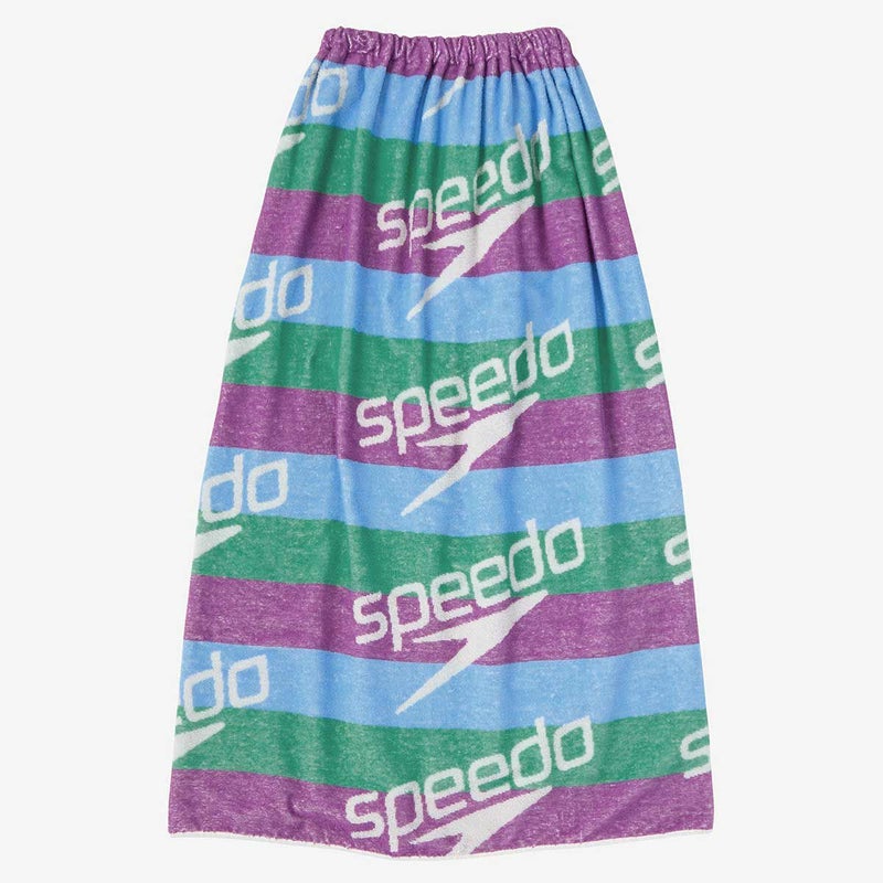 スピードSPEEDOスイムフィットネス競泳アクセサリースタックボーダーラップタオルStackBorderWrapTowelSE62501-PUメンズレディースユニセックス