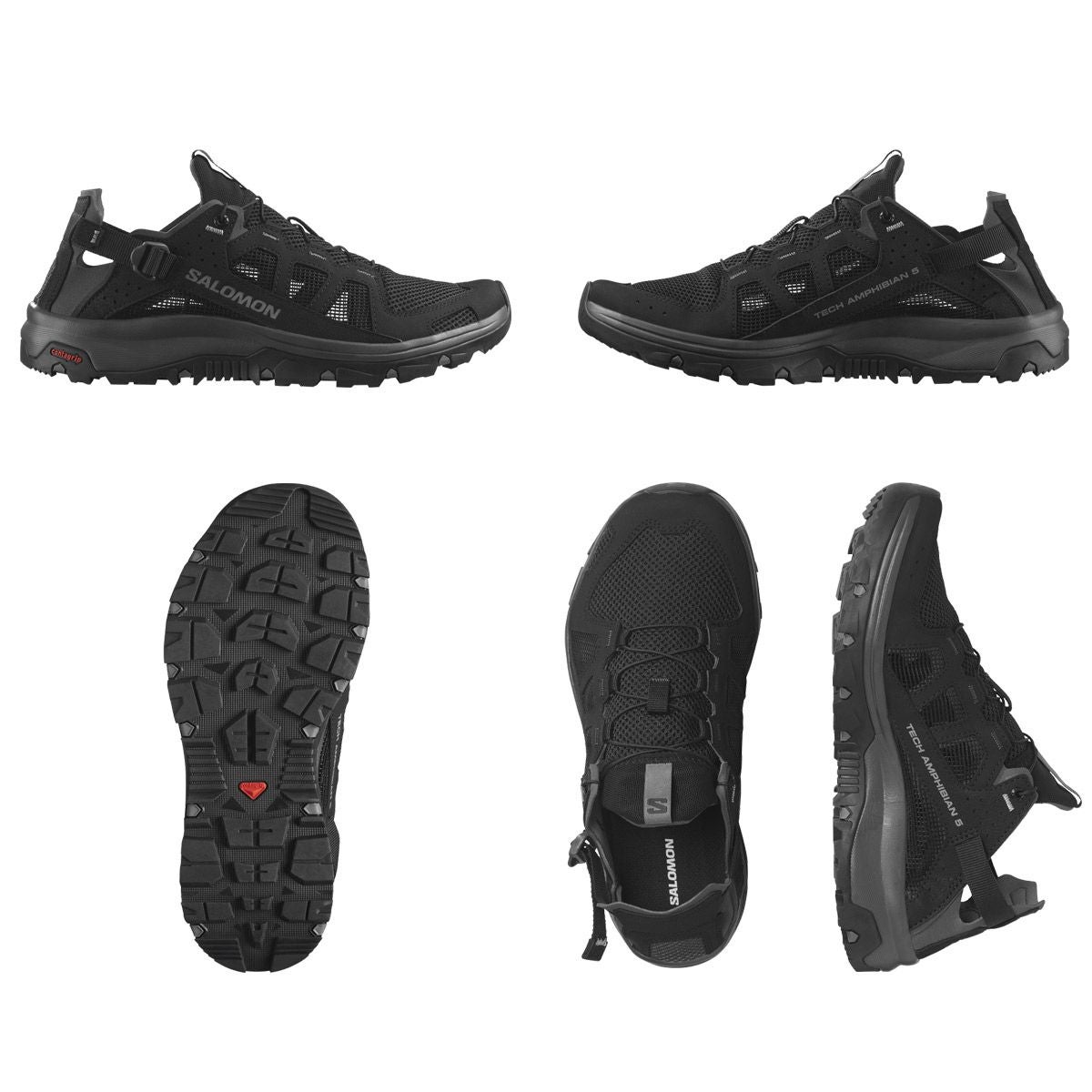 サロモンSALOMONランニングランシューシューズ靴TECHAMPHIBIAN5ウォーターシューズL47115100メンズ男性25SP春夏