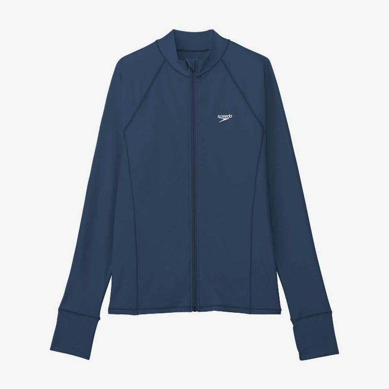 スピードSPEEDOスイムフィットネス水着ウイメンズアクアシャツWomen'sAquaShirtSFW72302-NBレディース女性25S1春夏