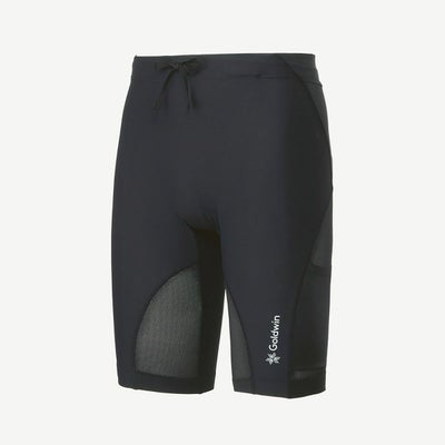 ゴールドウインGOLDWINランニングウェアボトムスショートハーフパンツ短パンインパクトエアーカーゴハーフタイツC3fitIMPTARHFTIGHTSGC15152-BKメンズ男性