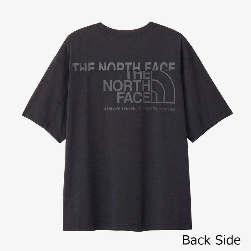 ザ・ノース・フェイスTHENORTHFACEランニングトレーニングウェア半袖TシャツショートスリーブイーエスロゴワイドティーS/SESLOGOWIDETEENT32585-Kメンズ男性25SS春夏