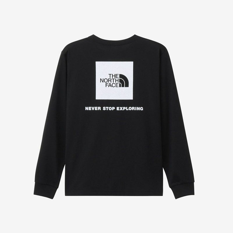 ザ・ノース・フェイスTHENORTHFACEアウトドアカジュアルウェア長袖TシャツロンTロングスリーブバックスクエアロゴティーL/SBACKSQUARELOGOTEENTW32442-K2レディース女性25SS春夏