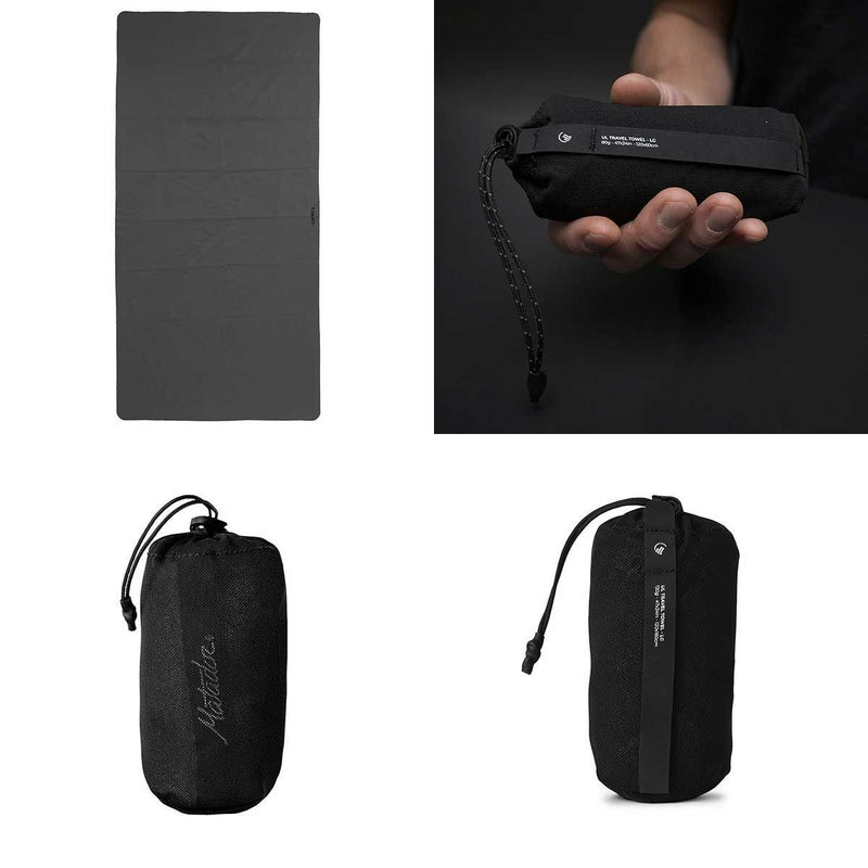 マタドールMatadorアウトドアカジュアルアクセサリーウルトラライトトラベルタオルLチャコール20370036033000メンズレディースユニセックス25SP春夏