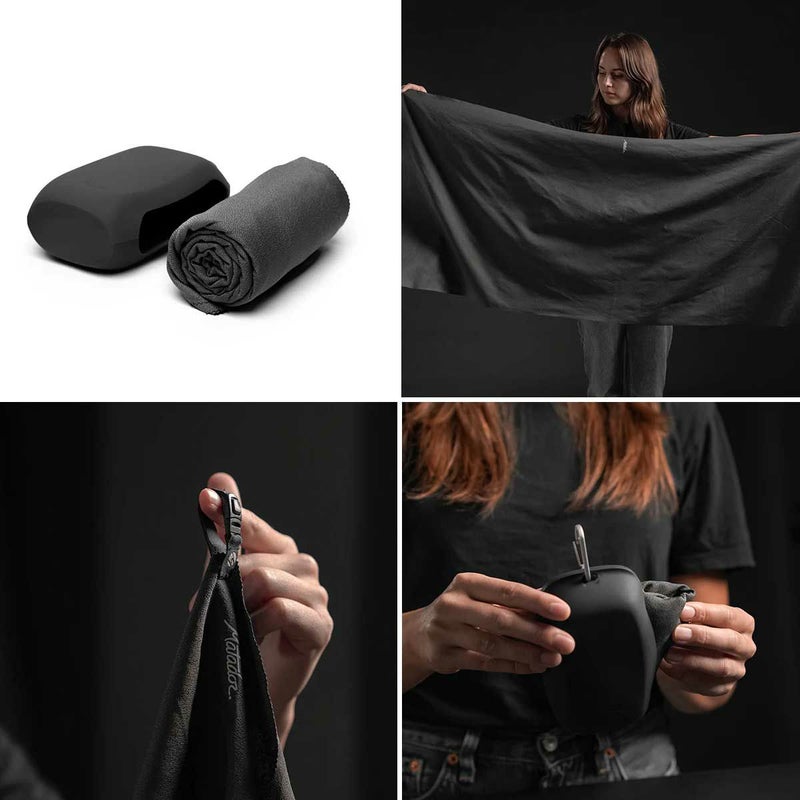 マタドールMatadorアウトドアカジュアルアクセサリーナノドライシャワータオルLチャコール20370048033000メンズレディースユニセックス25SP春夏