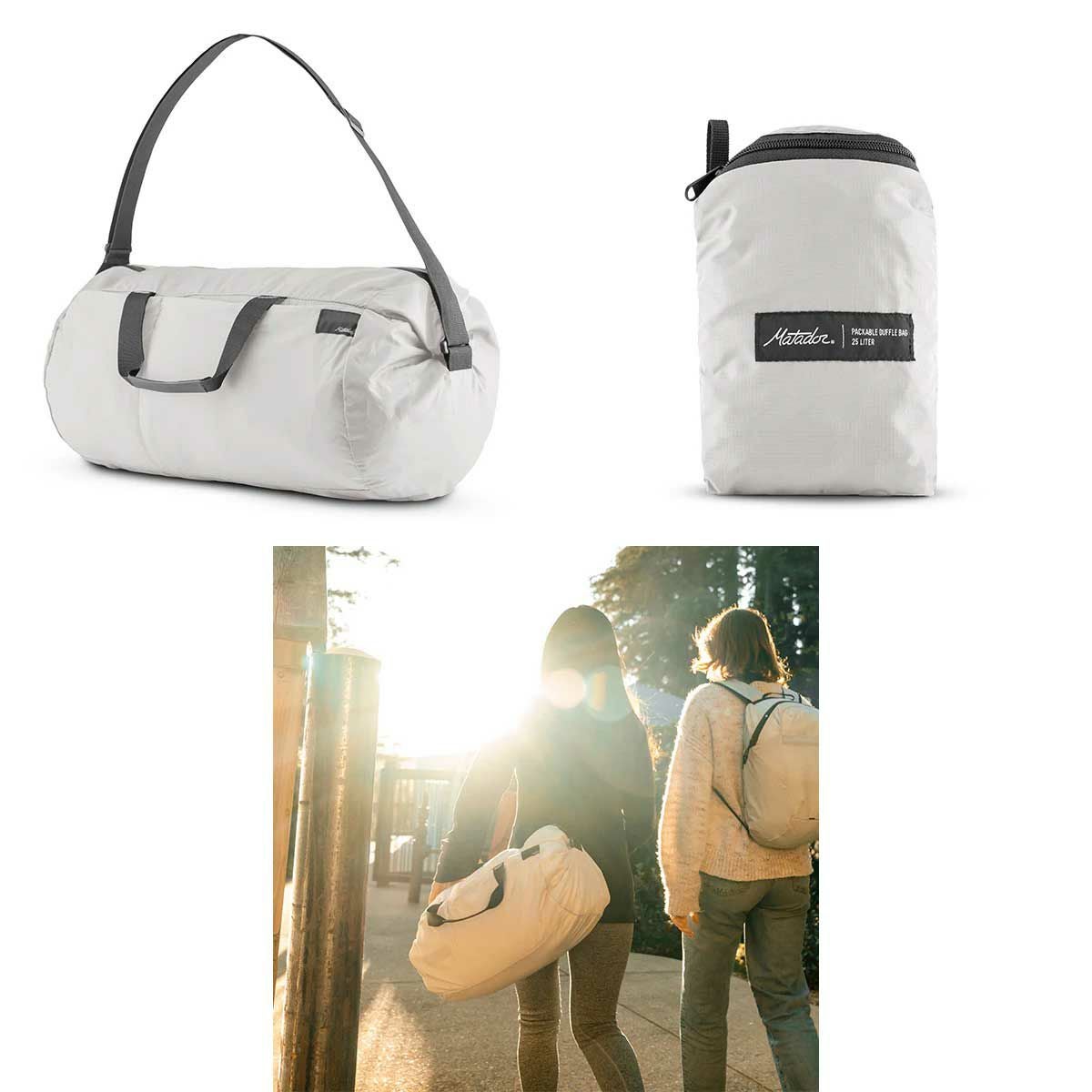 マタドールMatadorアウトドアカジュアル鞄バッグボストンバッグスポーツバッグリフラクションパッカブルダッフルホワイト20370060010000メンズレディースユニセックス25SP春夏