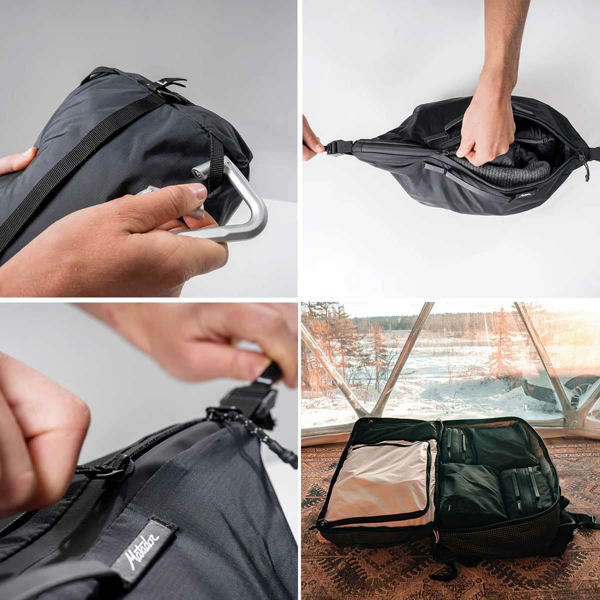 マタドールMatadorアウトドアカジュアルアクセサリーギアキューブセットブラック20370067001000メンズレディースユニセックス25SP春夏