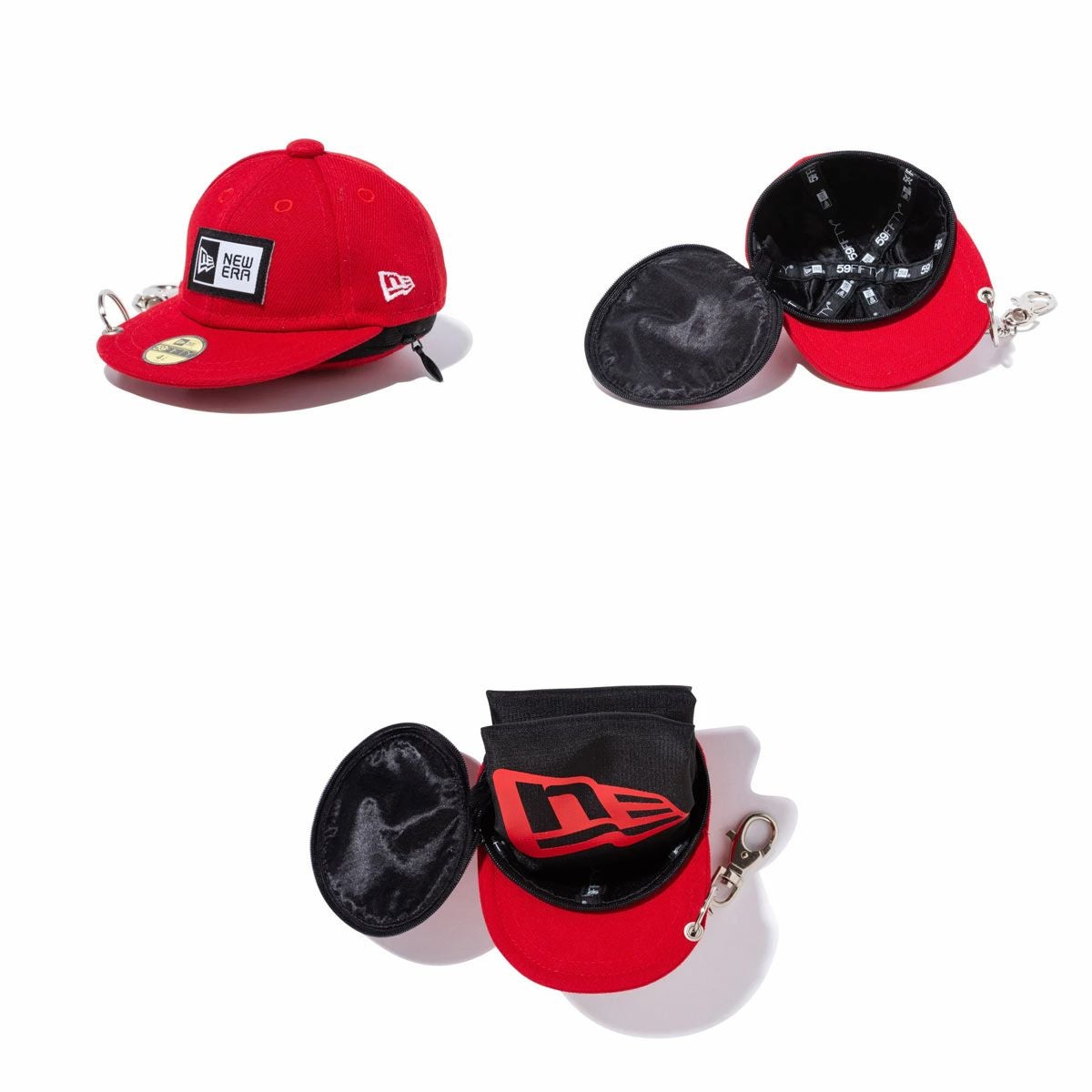 ニューエラNEWERAアウトドアカジュアル鞄バッグトートバッグキャップポーチエコバッグ8Lボックスロゴスカーレット14518214メンズレディースユニセックス25SP春夏