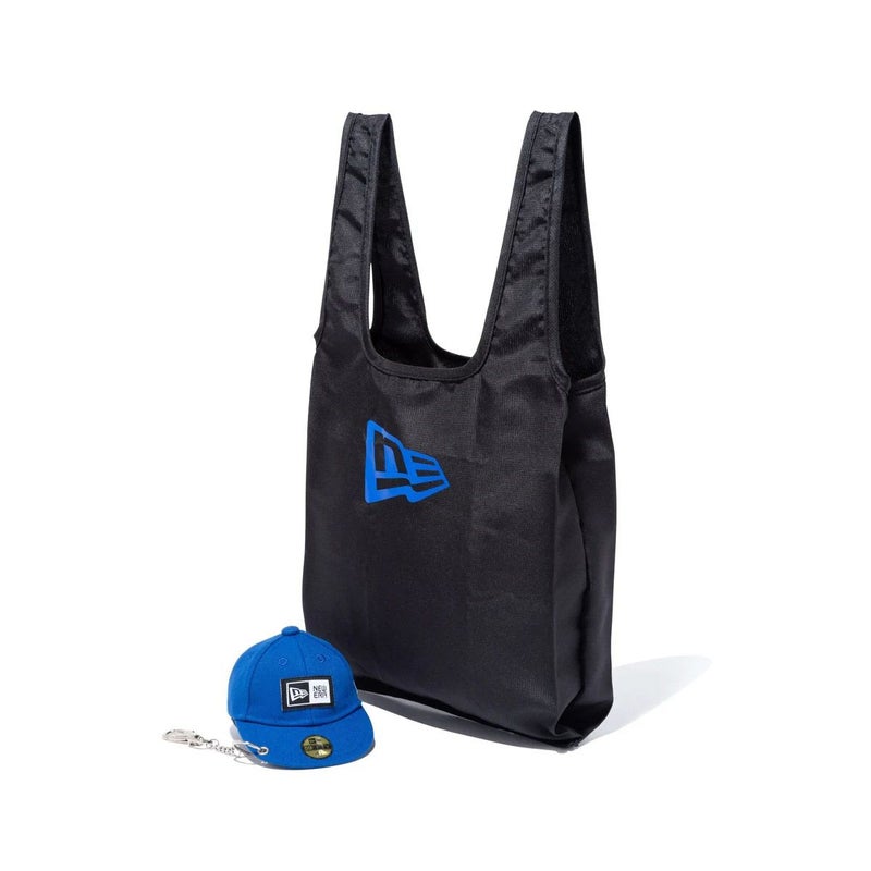 ニューエラNEWERAアウトドアカジュアル鞄バッグトートバッグキャップポーチエコバッグ8Lボックスロゴブライトロイヤル14518216メンズレディースユニセックス25SP春夏