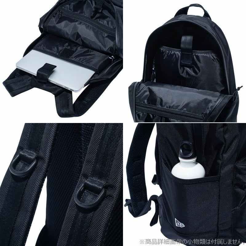 ニューエラNEWERAアウトドアカジュアル鞄バッグリュックサックバックパックデイパックライトパック27Lブラック14521331メンズレディースユニセックス25SP春夏