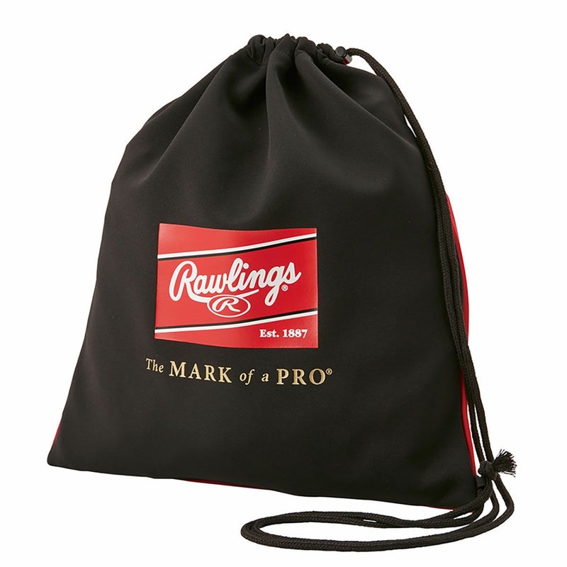 ローリングスRawlingsベースボール野球ソフトボールグラブ袋パッチロゴプリントグラブ袋EAC14S05メンズレディースユニセックス25SP春夏