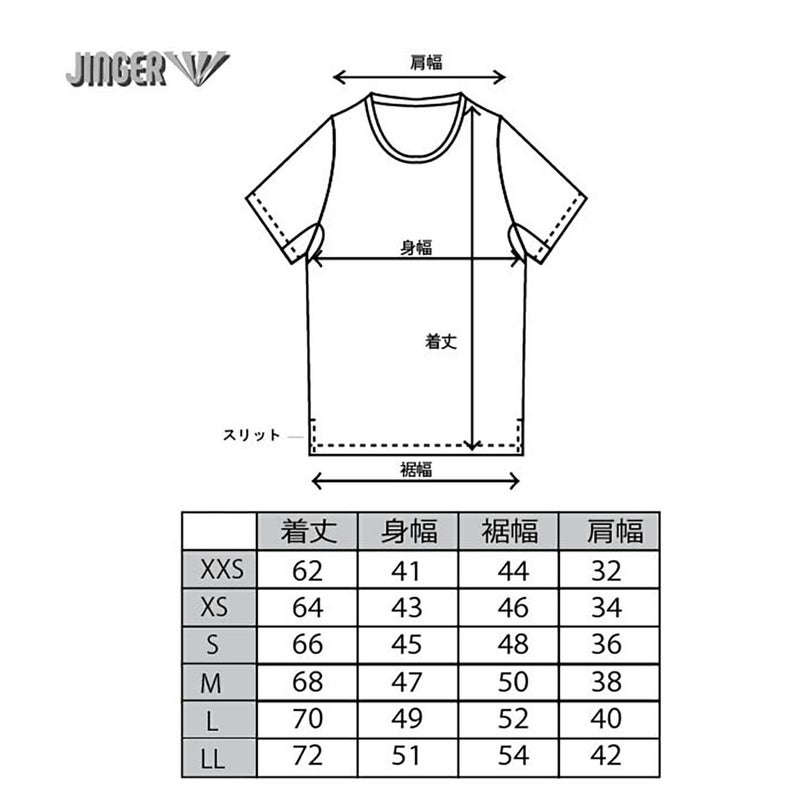 ジンガーJINGERランニングウェア半袖TシャツランニングTシャツJ-1039-MINTメンズレディースユニセックス25SP春夏