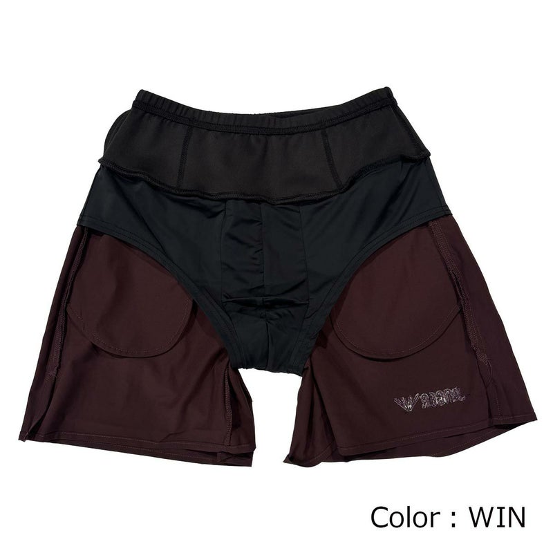 ジンガーJINGERランニングウェアボトムスショートハーフパンツ短パンマルチポケット付きランニングパンツJ-2060-BLUメンズレディースユニセックス25SP春夏