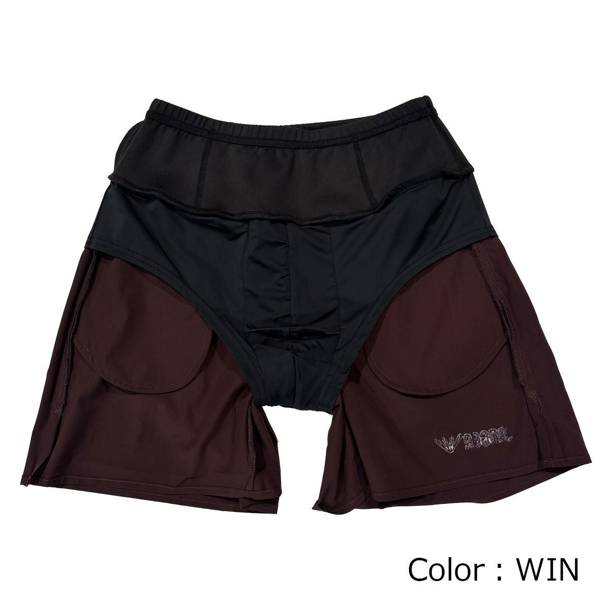 ジンガーJINGERランニングウェアボトムスショートハーフパンツ短パンマルチポケット付きランニングパンツJ-2060-WINメンズレディースユニセックス25SP春夏