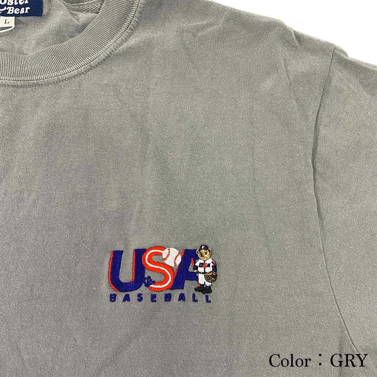 タマニワTAMANIWAベースボール野球ソフトボールウェア半袖TシャツROSTERBEARUSABBBEARS/STEERB23メンズ男性25FA秋冬