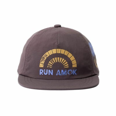 ランアモックRUNAMOKランニング帽子キャップ5PANELRH647-PSHメンズレディースユニセックス25SP春夏