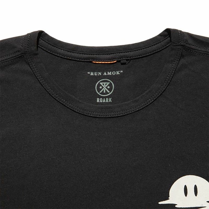 ランアモックRUNAMOKランニングウェア長袖TシャツロンTMATHISLSRK402-BLK2メンズ男性25SP春夏