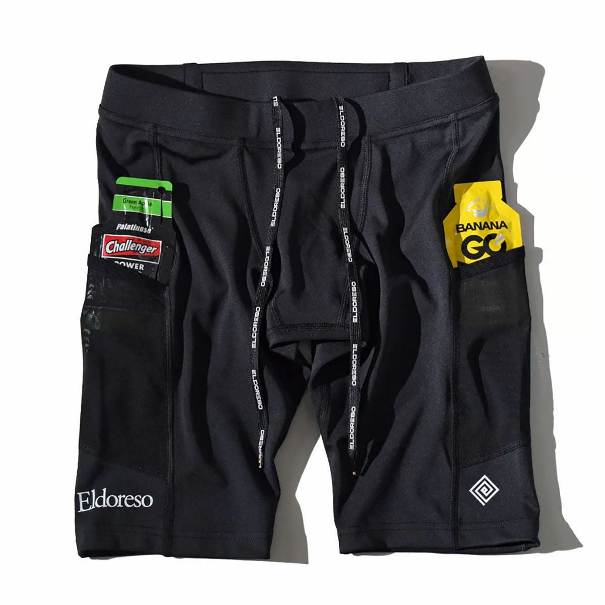 エルドレッソELDORESOランニングウェアボトムスショートハーフパンツ短パンMiddleSpatsE2405515メンズレディースユニセックス25SP春夏
