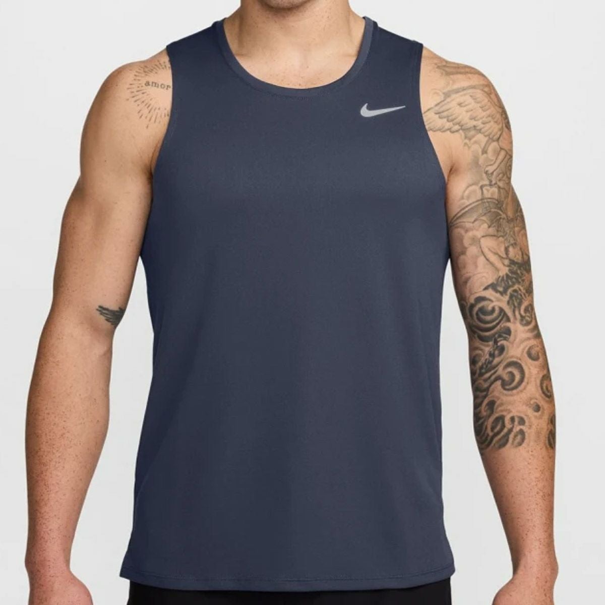 ナイキNIKEランニングウェアノースリーブタンクトップDri-FITUVマイラーDV9322-437メンズ男性25SU春夏