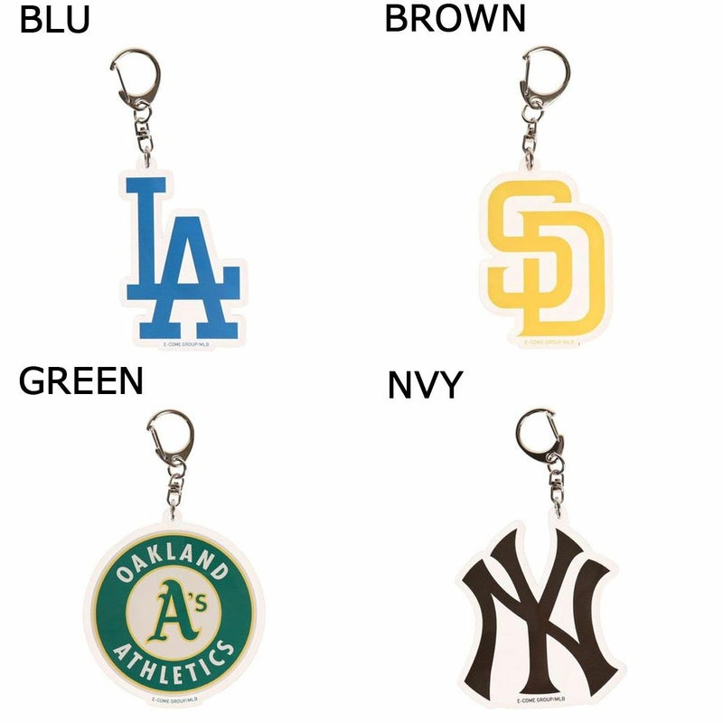 イーカムE-COMEベースボール野球ソフトボールアクセサリーMLBアクリルキーホルダーMLB-KEY01メンズレディースユニセックス25SP春夏