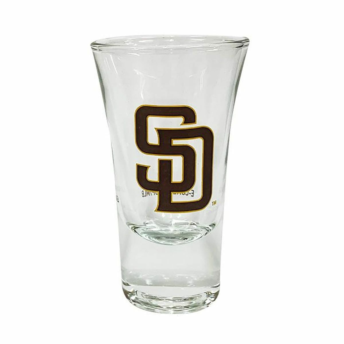 イーカムE-COMEベースボール野球ソフトボールアクセサリーMLBロゴショットグラスサンディエゴパドレスSD-GLS02メンズレディースユニセックス25SP春夏