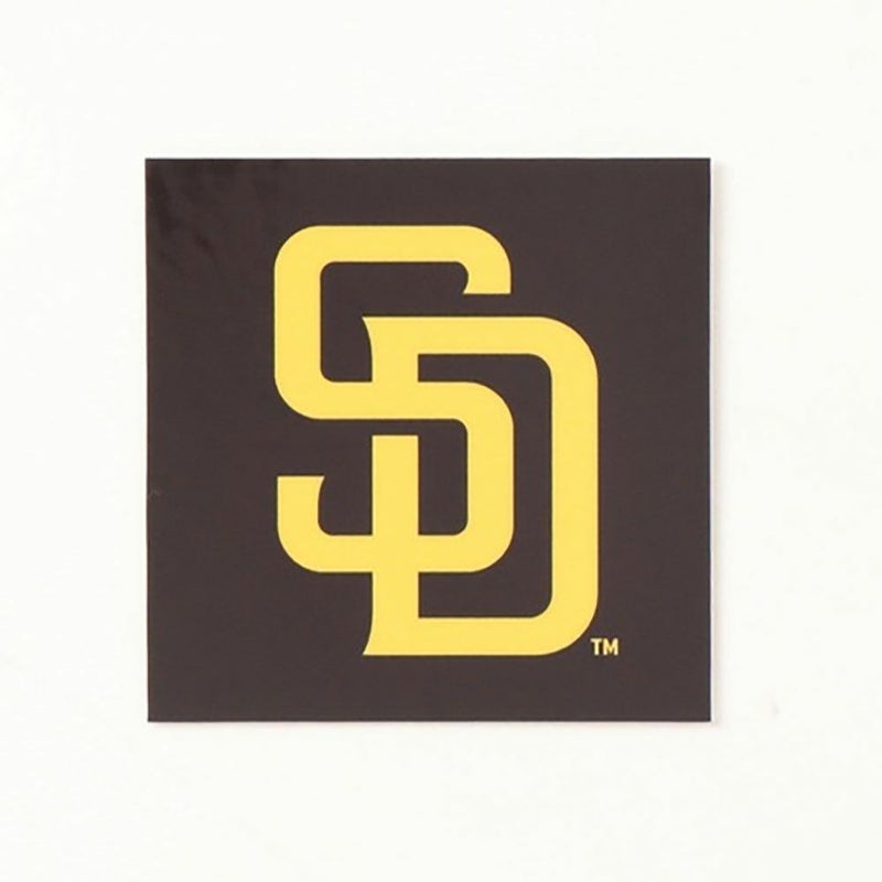 イーカムE-COMEベースボール野球ソフトボールアクセサリーMLBステッカーサンディエゴパドレスSD-S01メンズレディースユニセックス25SP春夏