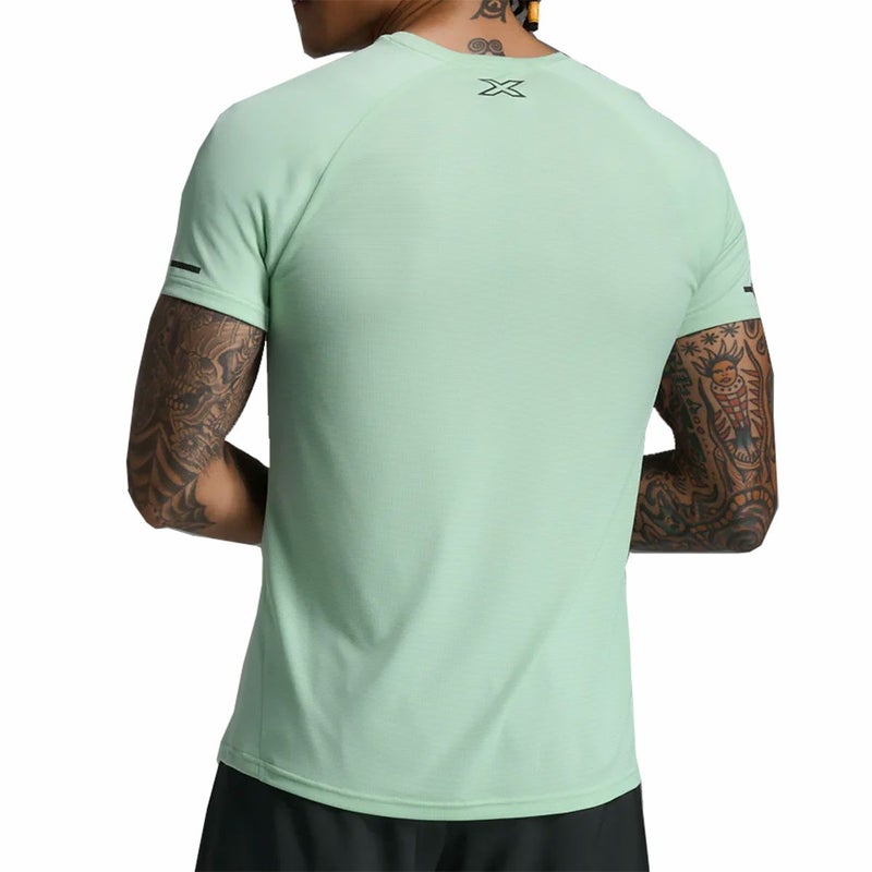 2XUツータイムズユーランニングウェア半袖TシャツエアロTシャツAeroTeeMR6557A-DGMBRF25SP春夏