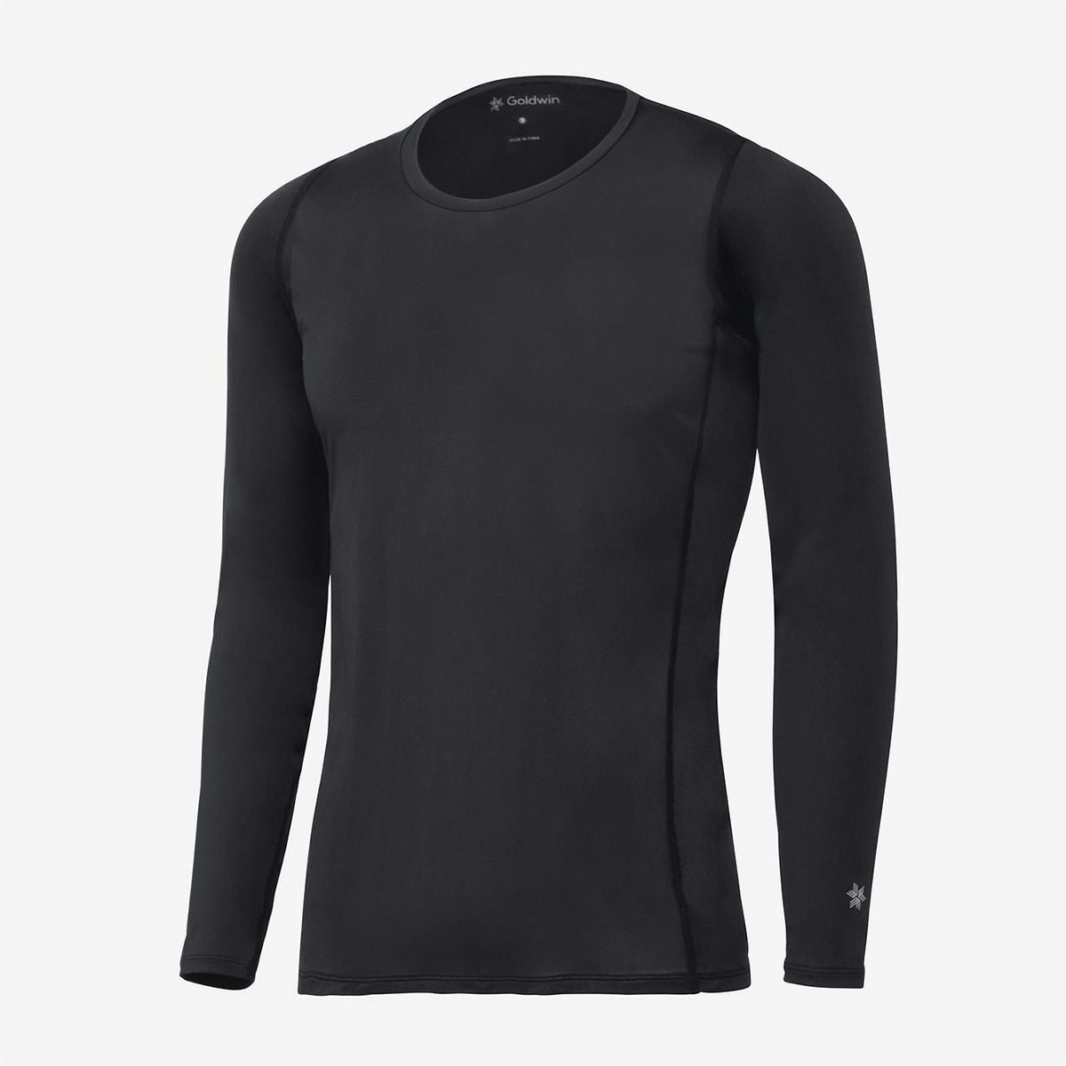 ゴールドウインGOLDWINランニングウェア長袖TシャツロンTクーリングロングスリーブC3fitCOOLLONGSLEEVESGC65101-BKメンズ男性25SP春夏