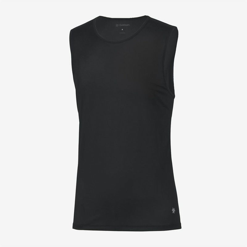 ゴールドウインGOLDWINランニングウェアノースリーブタンクトップクーリングタンクトップC3fitCOOLINGTANKTOPGC65104-BKメンズ男性25SP春夏