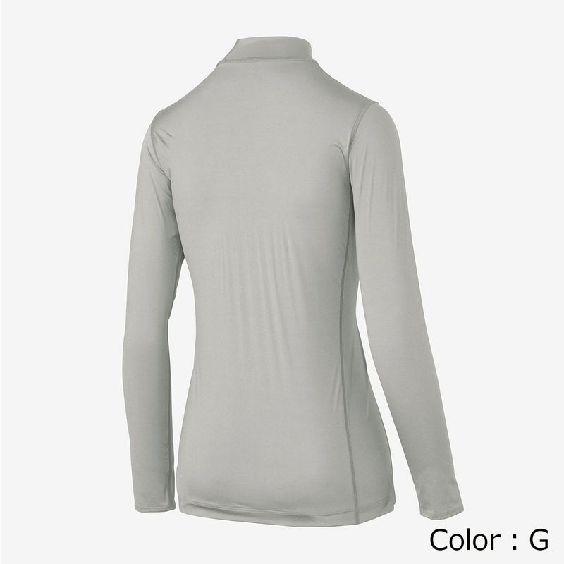 ゴールドウインGOLDWINランニングウェア長袖TシャツロンTクーリングモックネックロングスリーブC3fitCOOLMOCKNECKL/SGCW65100-BKレディース女性25SP春夏