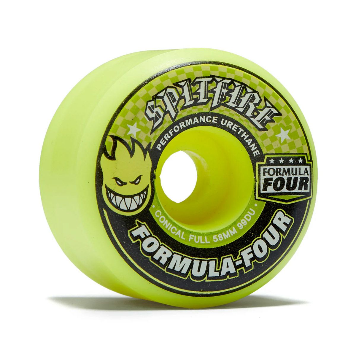 スピットファイアSPITFIREスケボースケートボードウィールF499DUCONICALFULLSHAPE58mm0888560358867