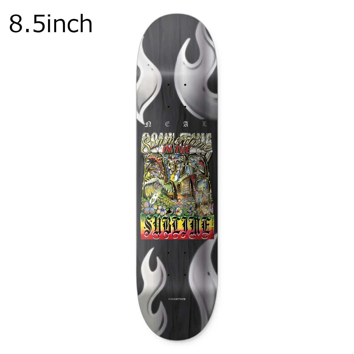 プリミティブPRIMITIVEスケボースケートボードデッキ板NEALNEIGHBORSDECK8.5OSPR25SL54D