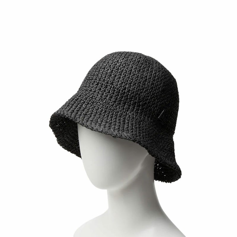 ニューエラNEWERAアウトドアカジュアル帽子ハットバケット01セーラーブリムPaperCrochetHatブラック14419293メンズレディースユニセックス25SP春夏