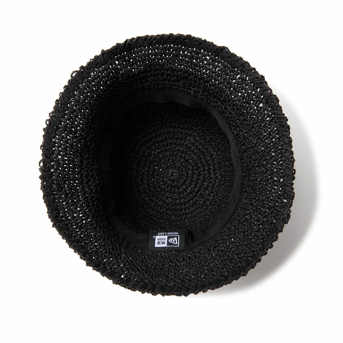 ニューエラNEWERAアウトドアカジュアル帽子ハットバケット01セーラーブリムPaperCrochetHatブラック14419293メンズレディースユニセックス25SP春夏