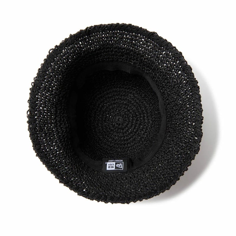 ニューエラNEWERAアウトドアカジュアル帽子ハットバケット01セーラーブリムPaperCrochetHatブラック14419293メンズレディースユニセックス25SP春夏