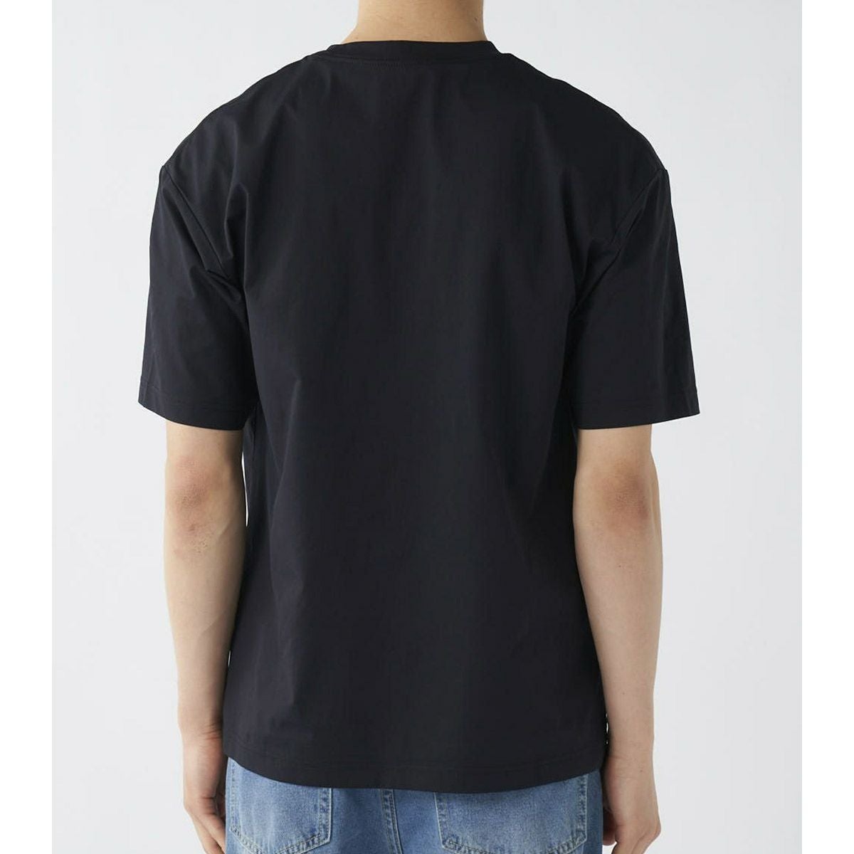 ラスティRUSTYサーフィンサーフウェア半袖TシャツUVカットペアテックス水陸両用RUSTY発泡プリントロゴTシャツ915-460メンズ男性25SP春夏