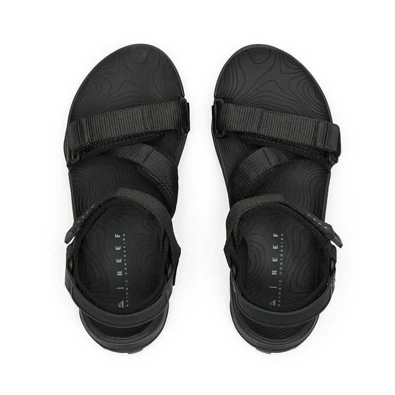 リーフREEFサーフィンサーフスポーツサンダル靴CROSS-SHORECJ6766-BLKメンズ男性25SP春夏