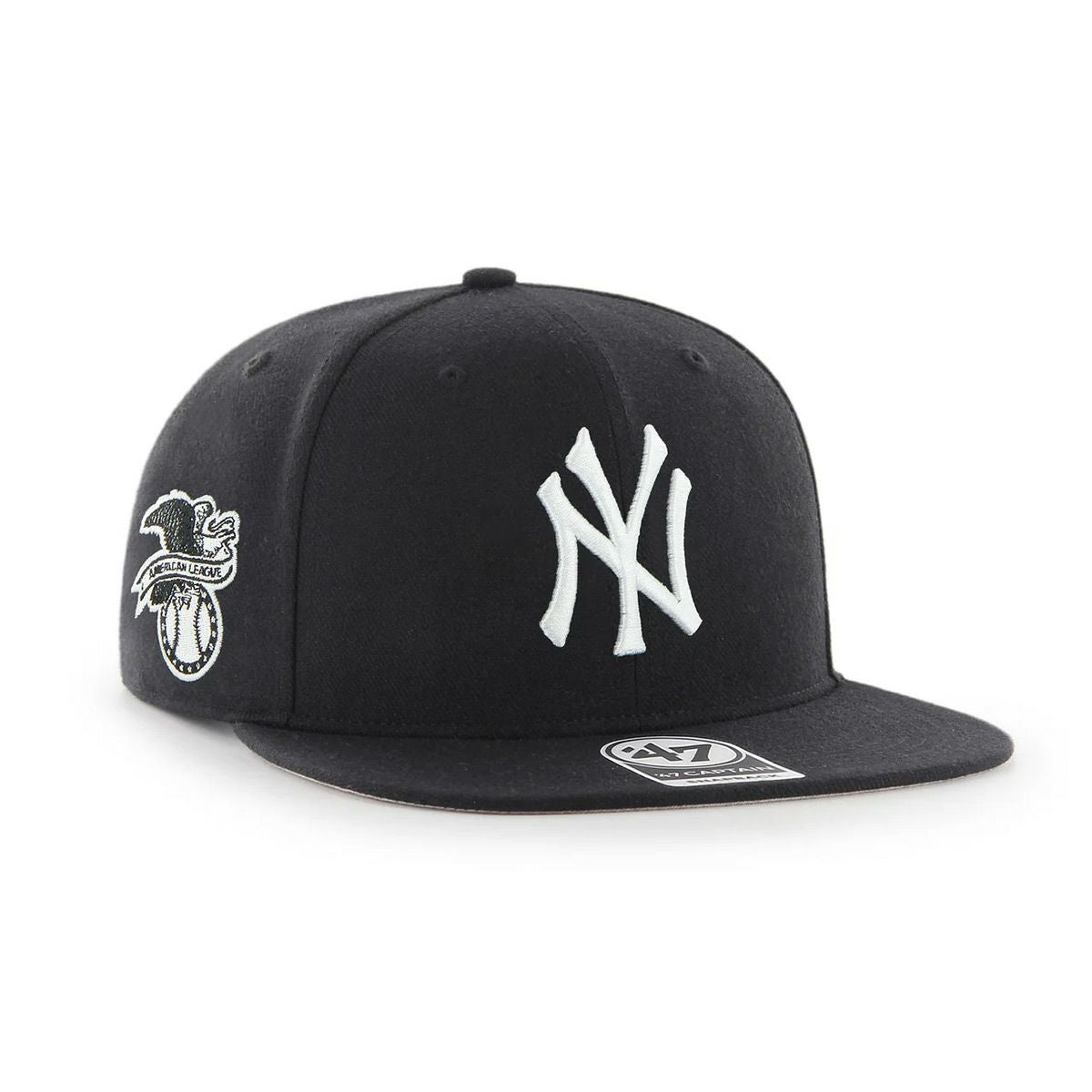 フォーティーセブン47アウトドアカジュアル帽子キャップ47キャプテンシュアショットニューヨーク・ヤンキースブラックSURESHOT'47CAPTAIN14751127メンズレディースユニセックス25SP春夏