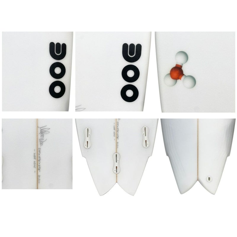 マイクウーMIKEWOOサーフィンサーフサーフボード板IONTWIN5.10PUBLANKS2505