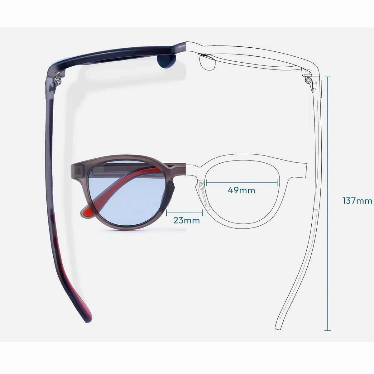 タイマーTYMERランニングサングラスELIOTTY100-MG2-GRYメンズレディースユニセックス25SP春夏