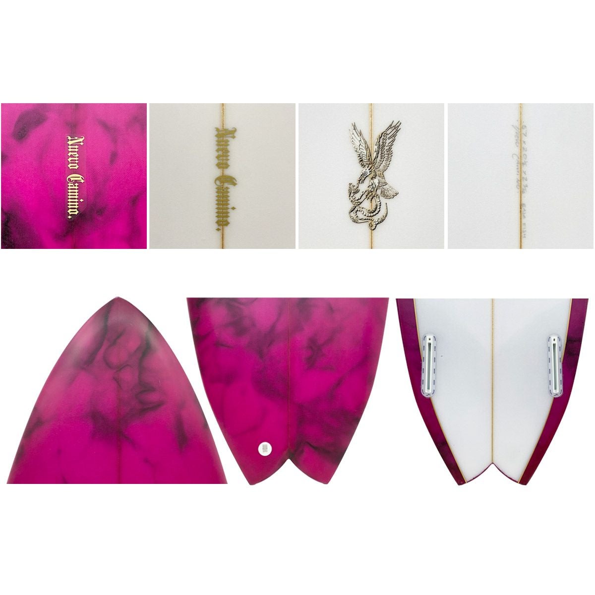 ヌエヴォカミーノNuevoCaminoサーフィンサーフサーフボード板BAJAFISH5.7220000030452