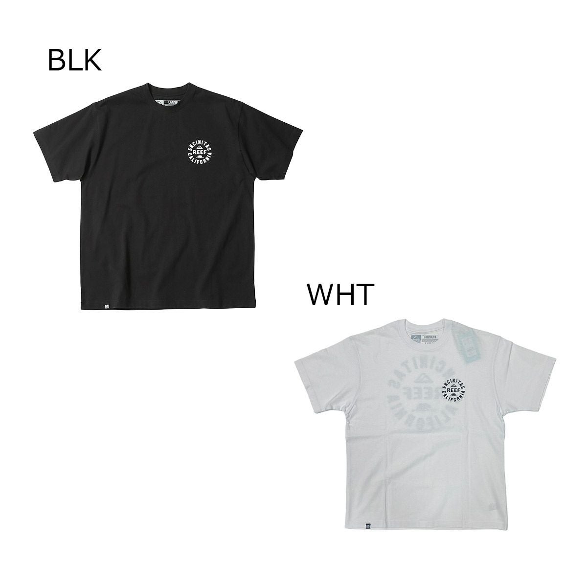 リーフREEFサーフィンサーフサーフウェア半袖TシャツREEFENCINITASS/STEERFTEM2515メンズ男性25SP春夏