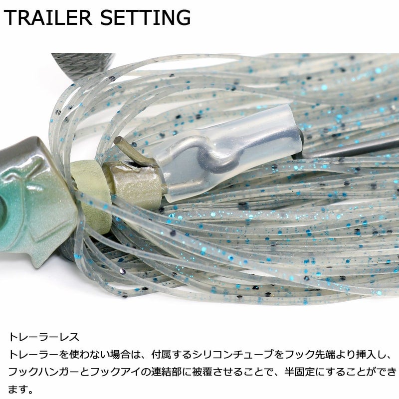 デプスDEPSフィッシング釣りルアーGLIDEHEADSPINNERBAIT3/8グライドヘッドスピナーベイト3/8#10デッドグラス0004-3810