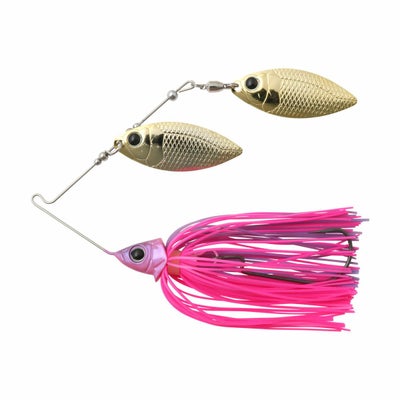 デプスDEPSフィッシング釣りルアーGLIDEHEADSPINNERBAIT3/8グライドヘッドスピナーベイト3/8#24バブルガムプロブルー0004-3824