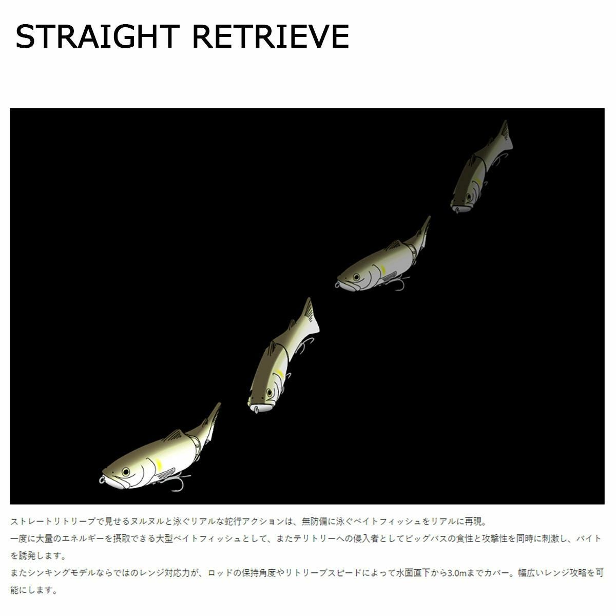 デプス DEPS フィッシング 釣り ルアー ビッグベイト NWE SLIDESWIMMER