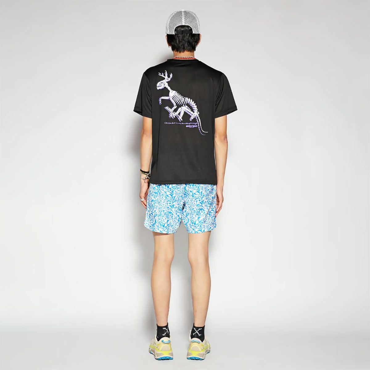 エルドレッソ ELDORESO ランニング ウェア 半袖 Tシャツ Dinosaur Tee